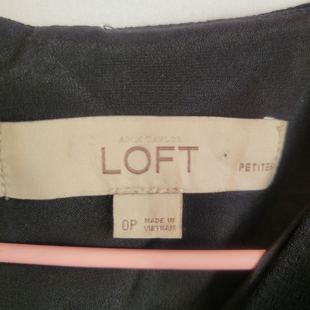 Loft Black Mini Dress - Picture 3 of 8
